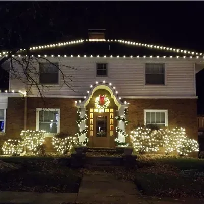 Charlie’s holiday lighting