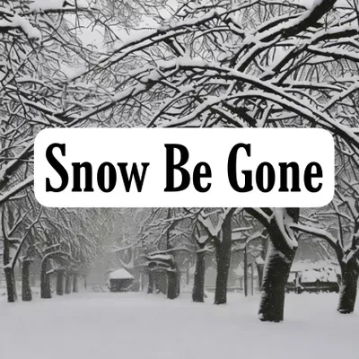 Snow Be Gone ? Simply Cuts