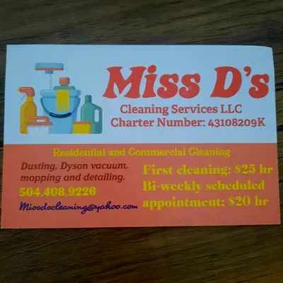 Miss Ds Cleaning Services Llc