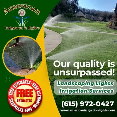 American irrigation and lights
