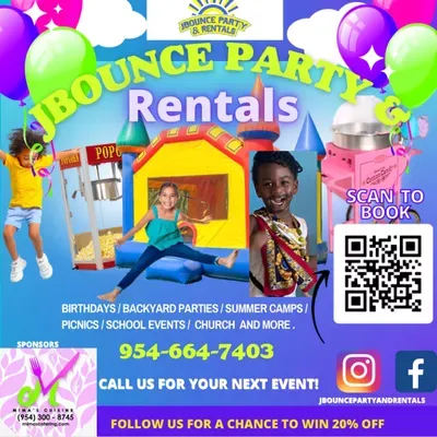 Jbounce party and rentals LLC