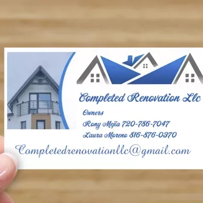 Completed renovation llc