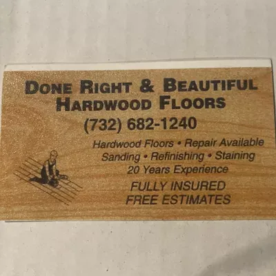 Done Right & Beautiful Hardwood Floors