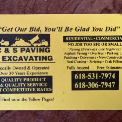 C&S paving & excavating