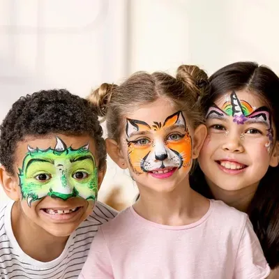 Nats face painting