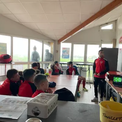 French football training
