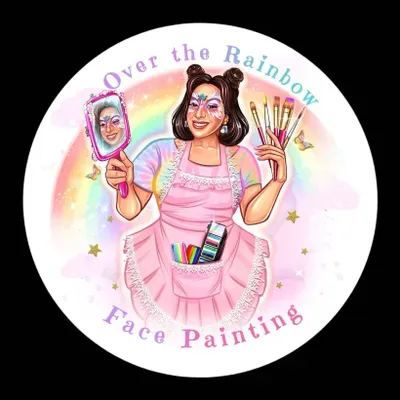Over The Rainbow Face Painting