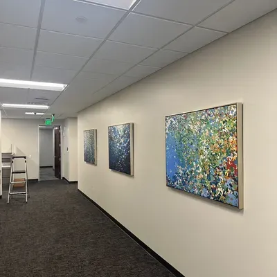 Wayne’s art installs
