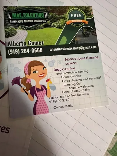 Maria’s house cleaning