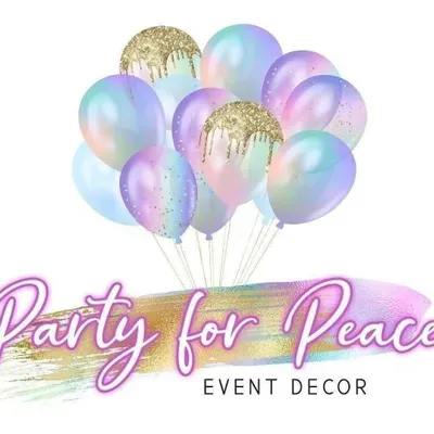 Party for Peace Balloons & Decor