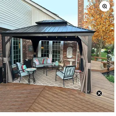 MaxLLC  instal. a gazebo