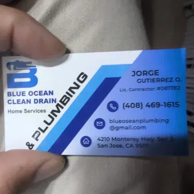 Blue Ocean clean drain and Plumbing
