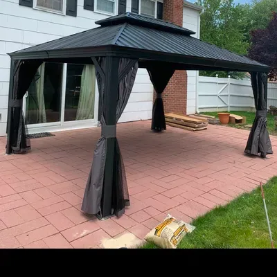 Alex Gazebo installation.