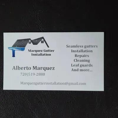 Marquez Gutter Installation