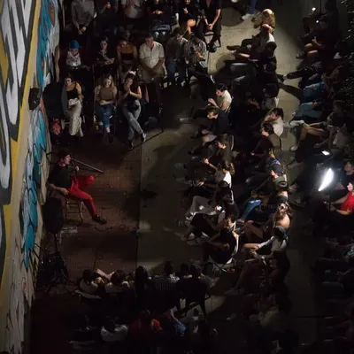 Street Talk Comedy Show hosted by Max Manticof