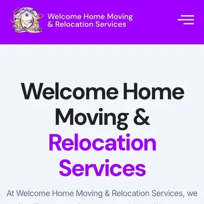 Welcome home moving& relocation services LLC