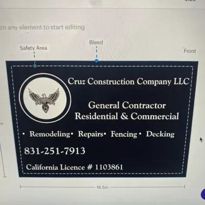Cruz construction Co General contractor