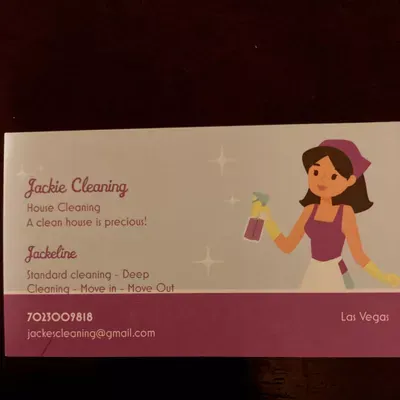 Jackie Cleaning