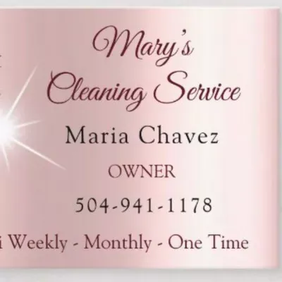 Mary A cleaning service