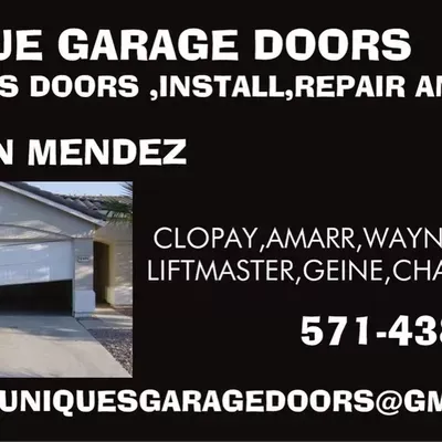 UNIQUE GARAGE DOOR