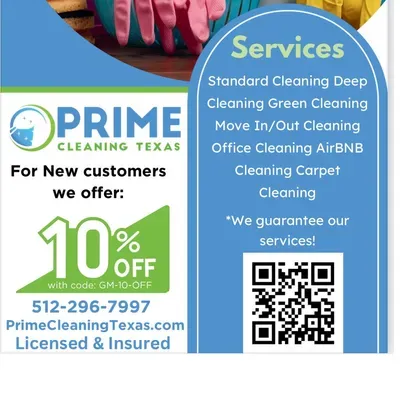 PRIME CLEANING TEXAS (SAN ANTONIO AREA)
