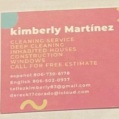 Kimberly Martínez cleaning service