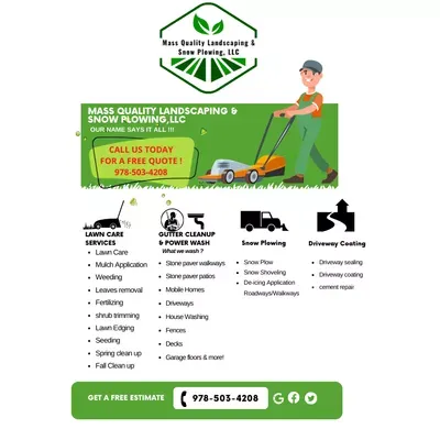 Mass Quality Landscaping & Snow Plowing, LLC