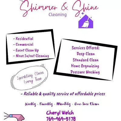 Shimmer & Shine Cleaning