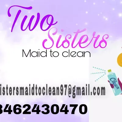 Two sisters maid to clean