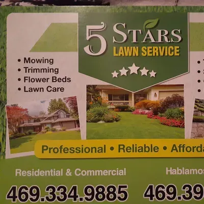 5 stars lawn service
