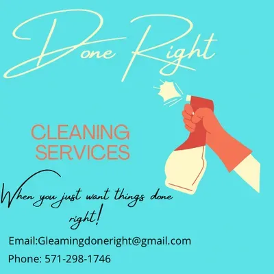 Done right Cleaning Services