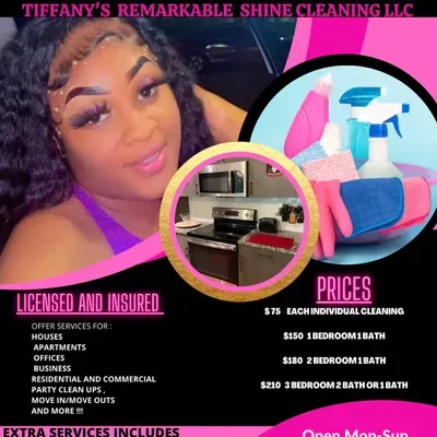 Tiffany Remarkable shine Cleaning LLc