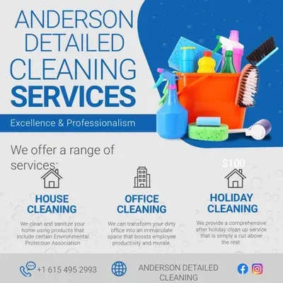 Anderson detailed cleaning