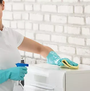On time home cleaning