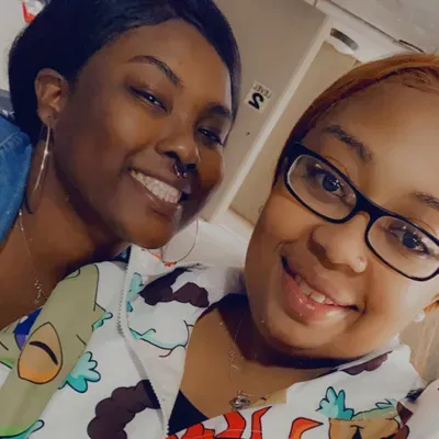 Brittany and Kitana