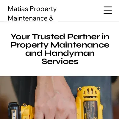 Matia’s property maintenance and handyman serv.