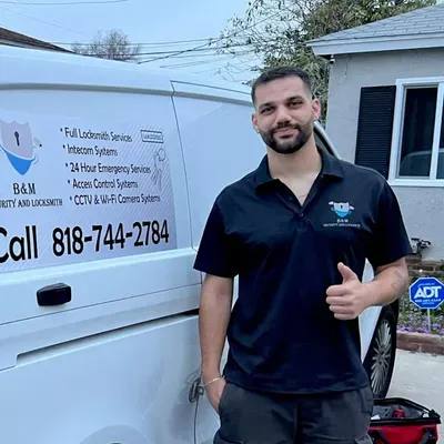B&M locksmith & garage door