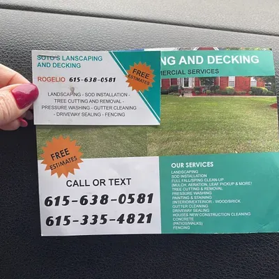 Soto’s landscaping and Decking