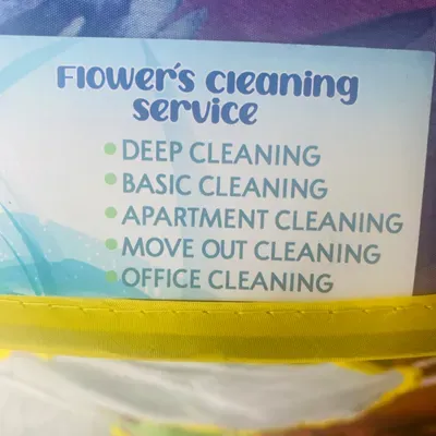 Flower’s cleaning services