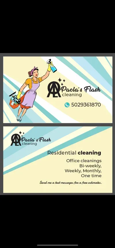 Paola’s flash cleaning
