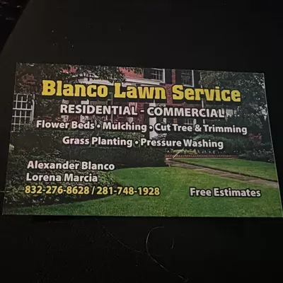 Blanco lawn service