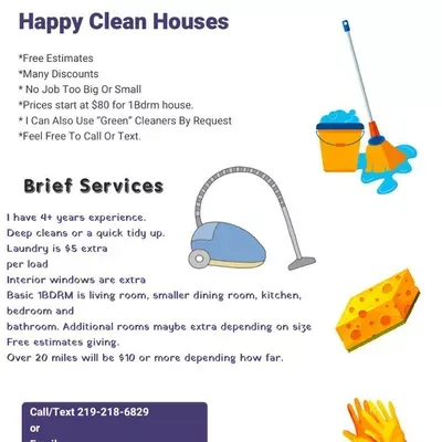Happy, Clean and home