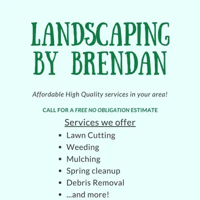 Landscaping by Brendan