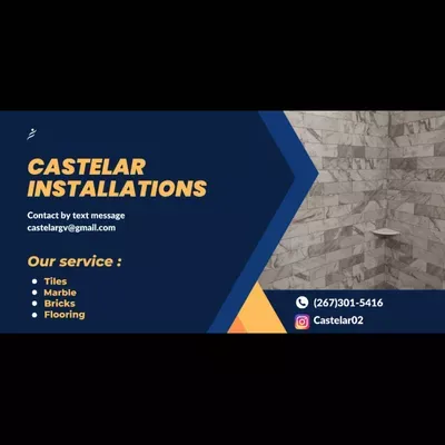 Castelar installation Tiles e Marble