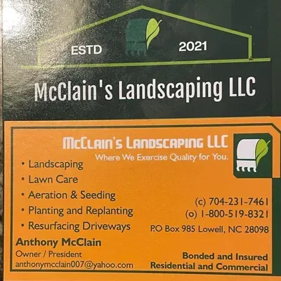 McClain’s Landscaping LLC