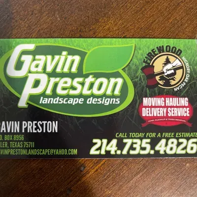Gavin Preston Landscape and Design
