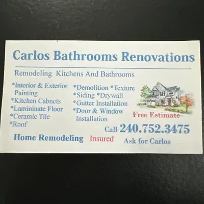 Carlos Bathroom Renovation