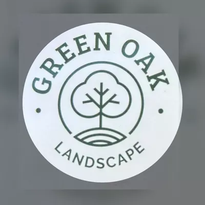 Green oak landscape