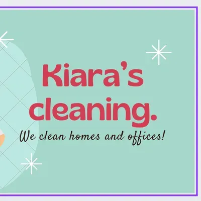 Kiara’s cleaning