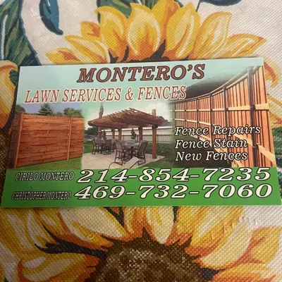 Montero’s Lawn Services And Fences